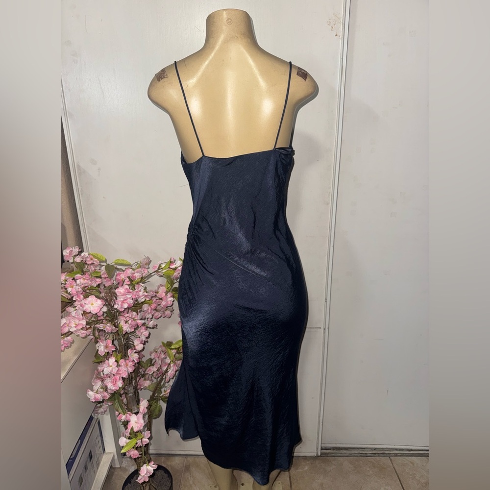 Zara Deep Blue Dress size xs - Picture 3 of 7